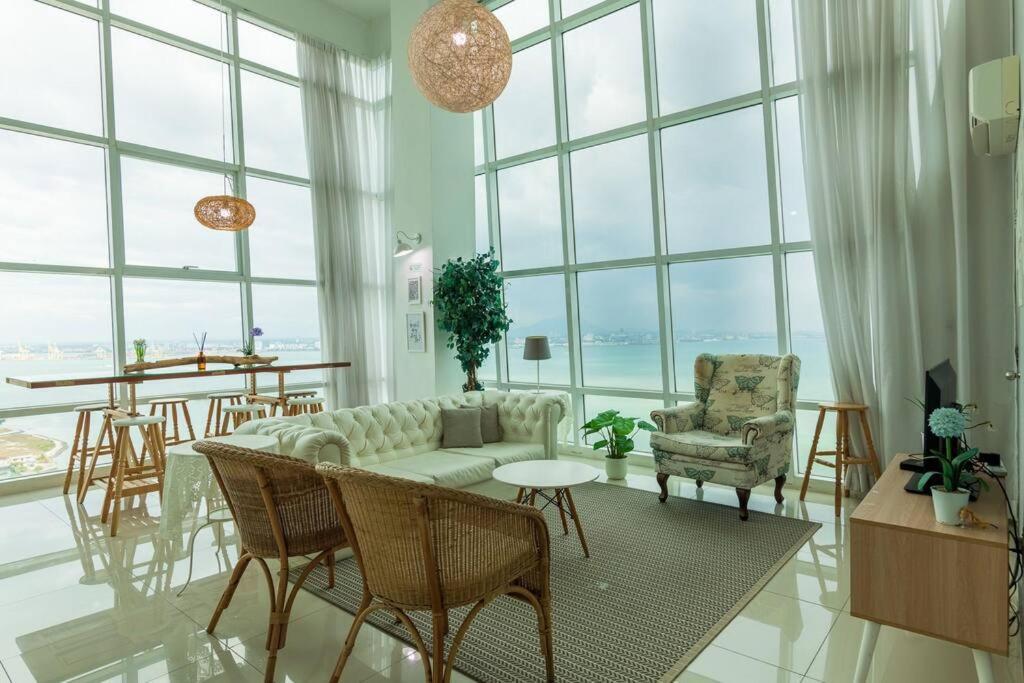 Jelutong 2Bedrooms Maritime Seaview Luxury Suite 2Carpark 2-9Pax מראה חיצוני תמונה